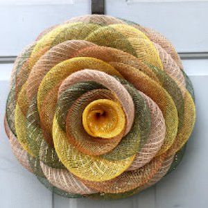 Autumn fields rose wall art